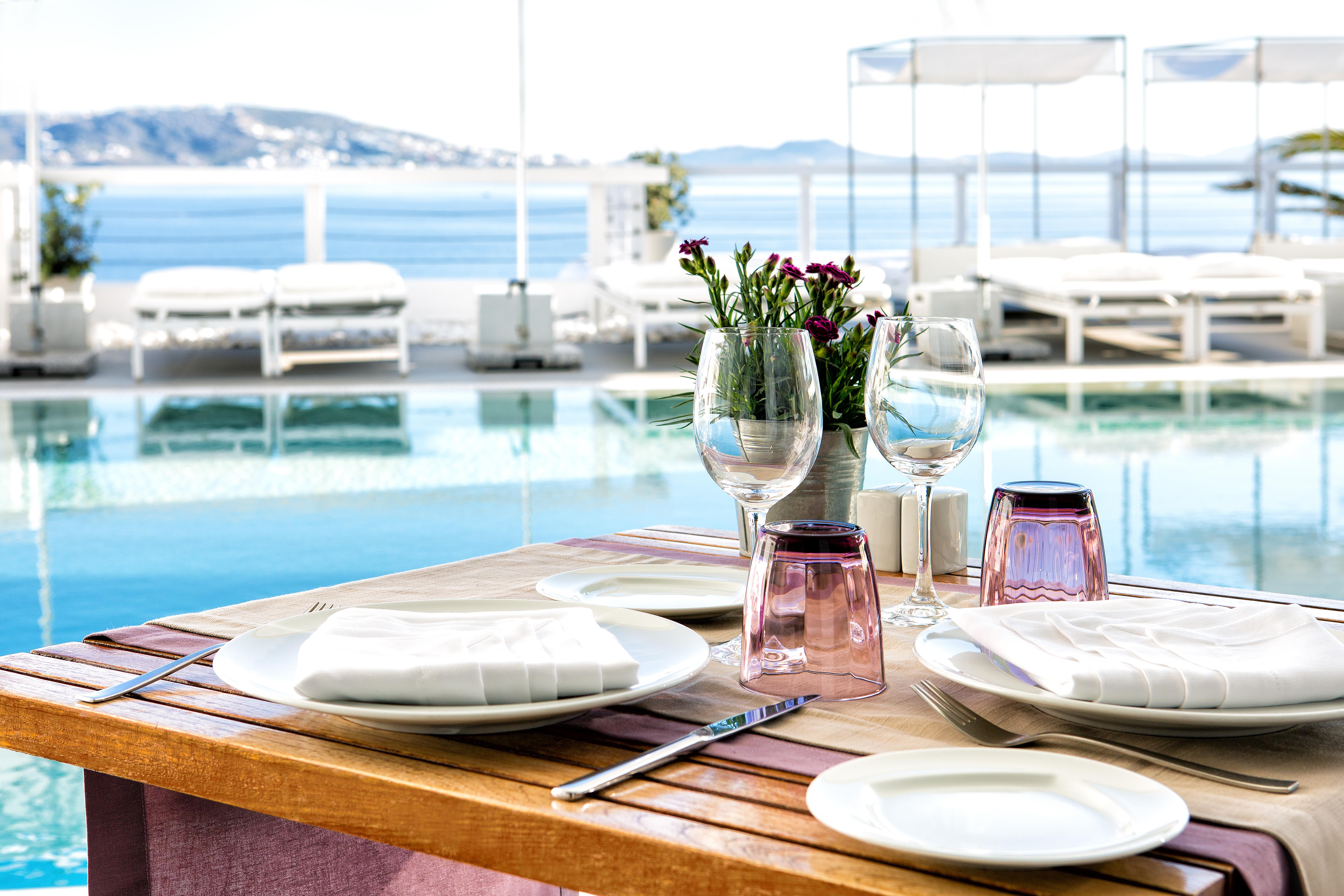 Grace Mykonos Hotell Agios Stefanos  Exteriör bild