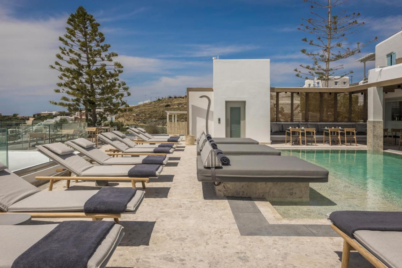 Grace Mykonos Hotell Agios Stefanos  Exteriör bild
