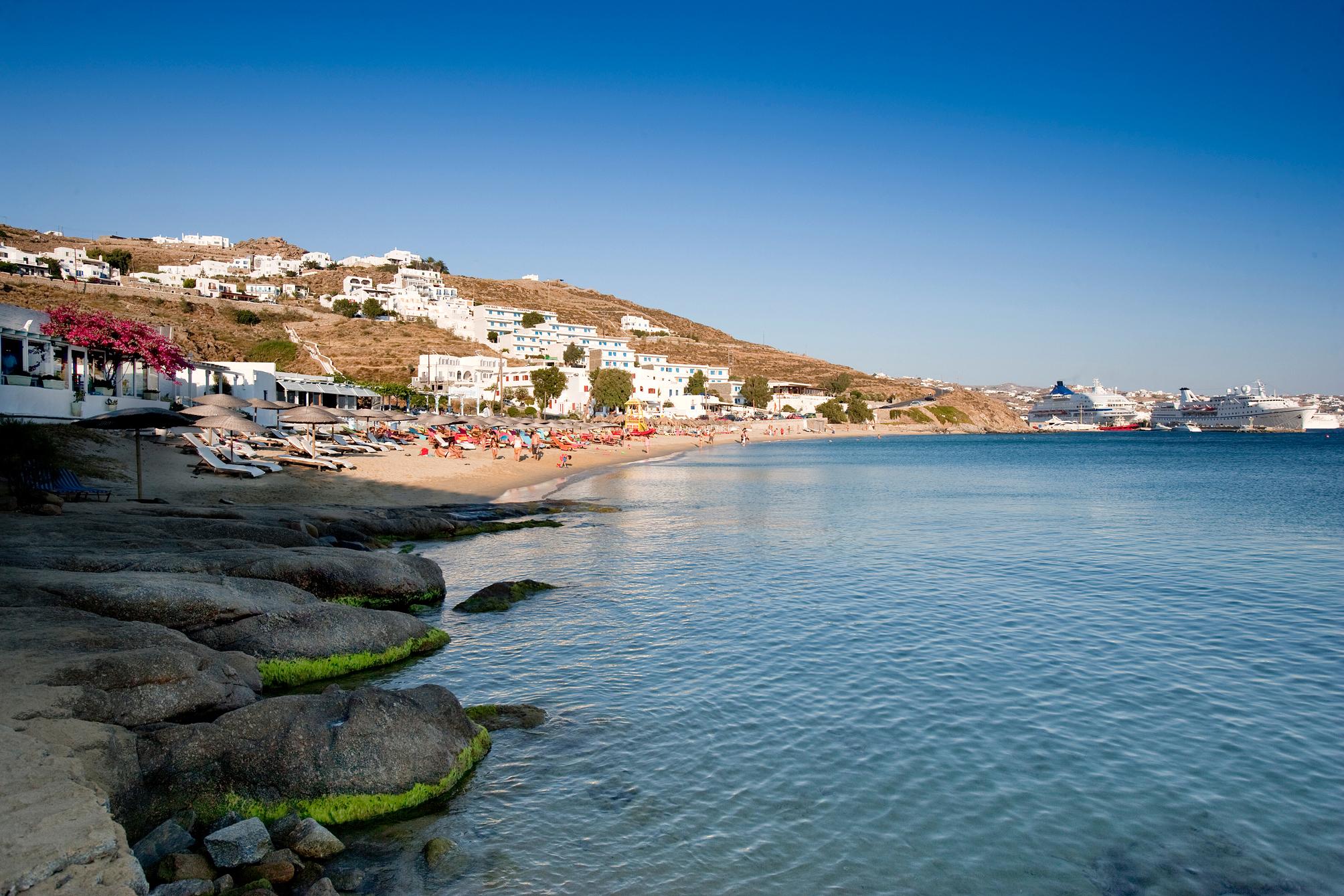 Grace Mykonos Hotell Agios Stefanos  Exteriör bild