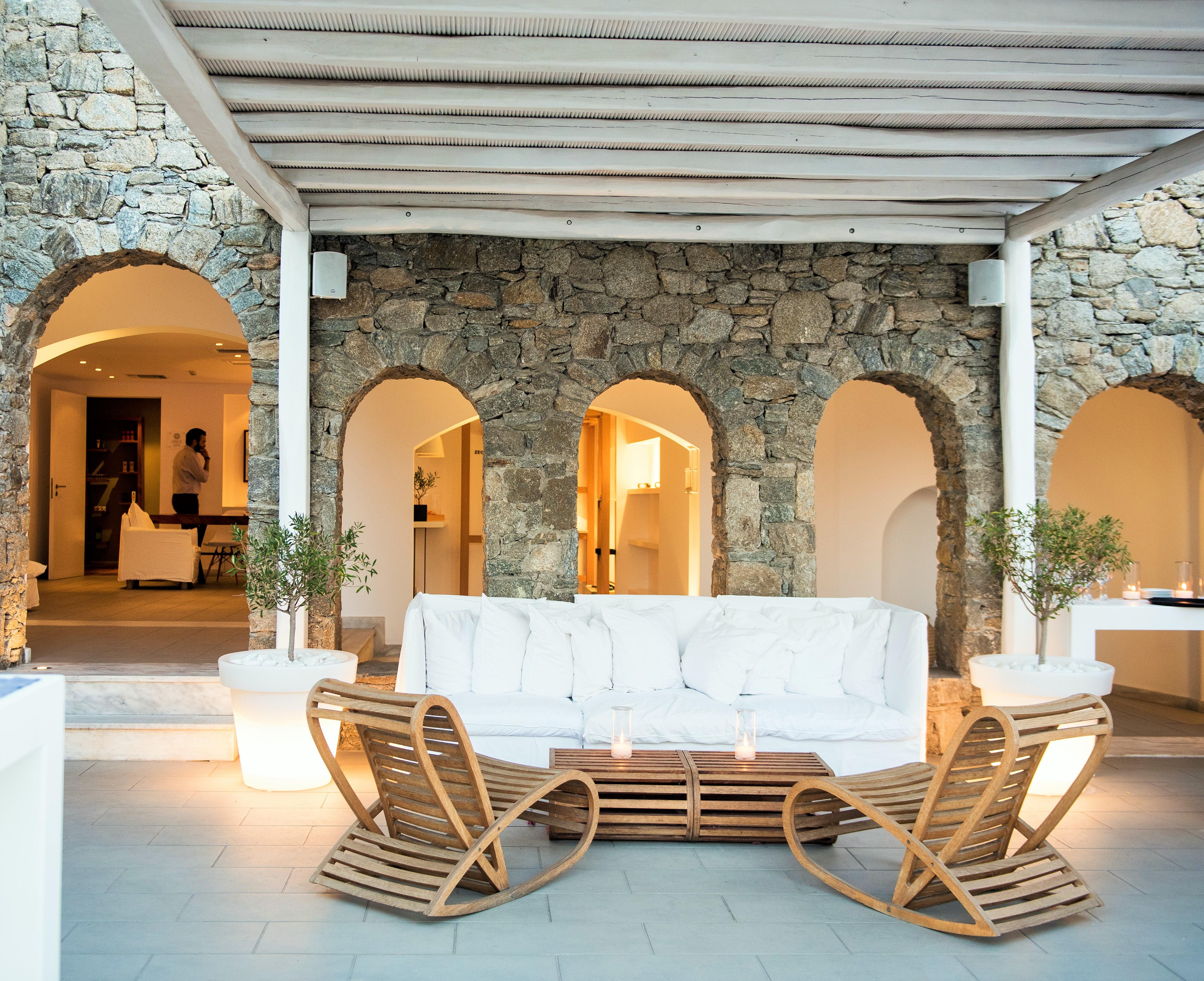 Grace Mykonos Hotell Agios Stefanos  Exteriör bild