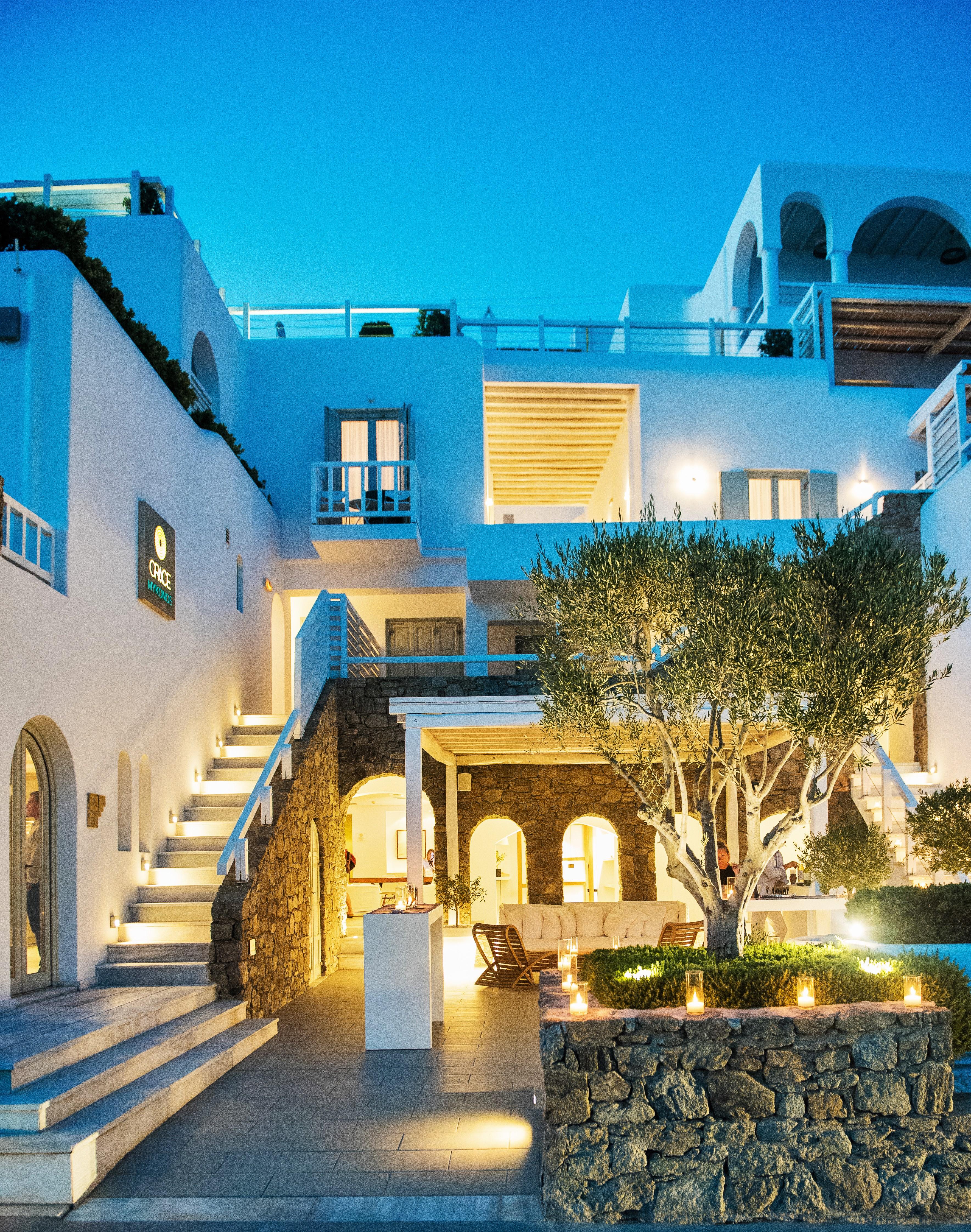 Grace Mykonos Hotell Agios Stefanos  Exteriör bild