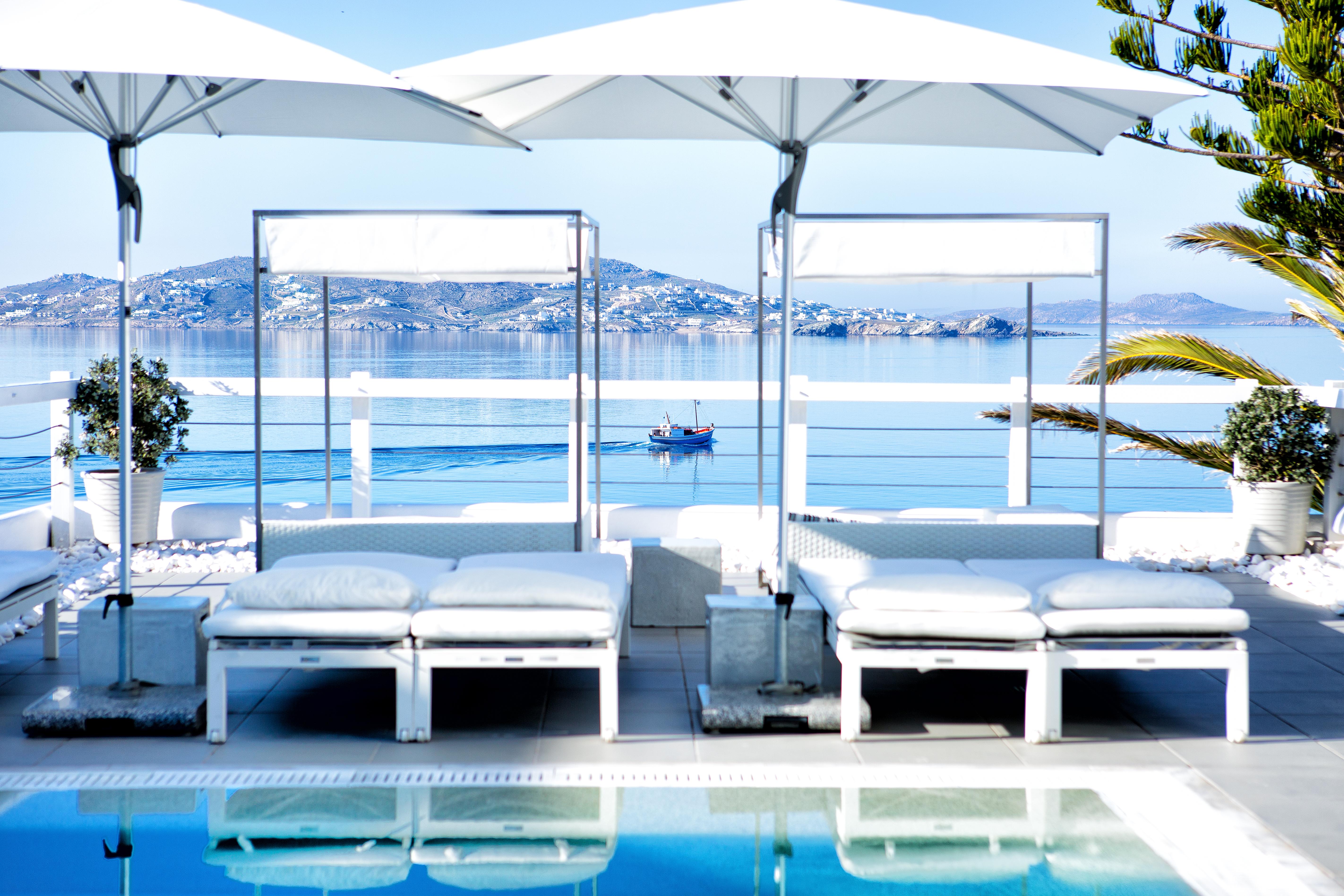 Grace Mykonos Hotell Agios Stefanos  Exteriör bild