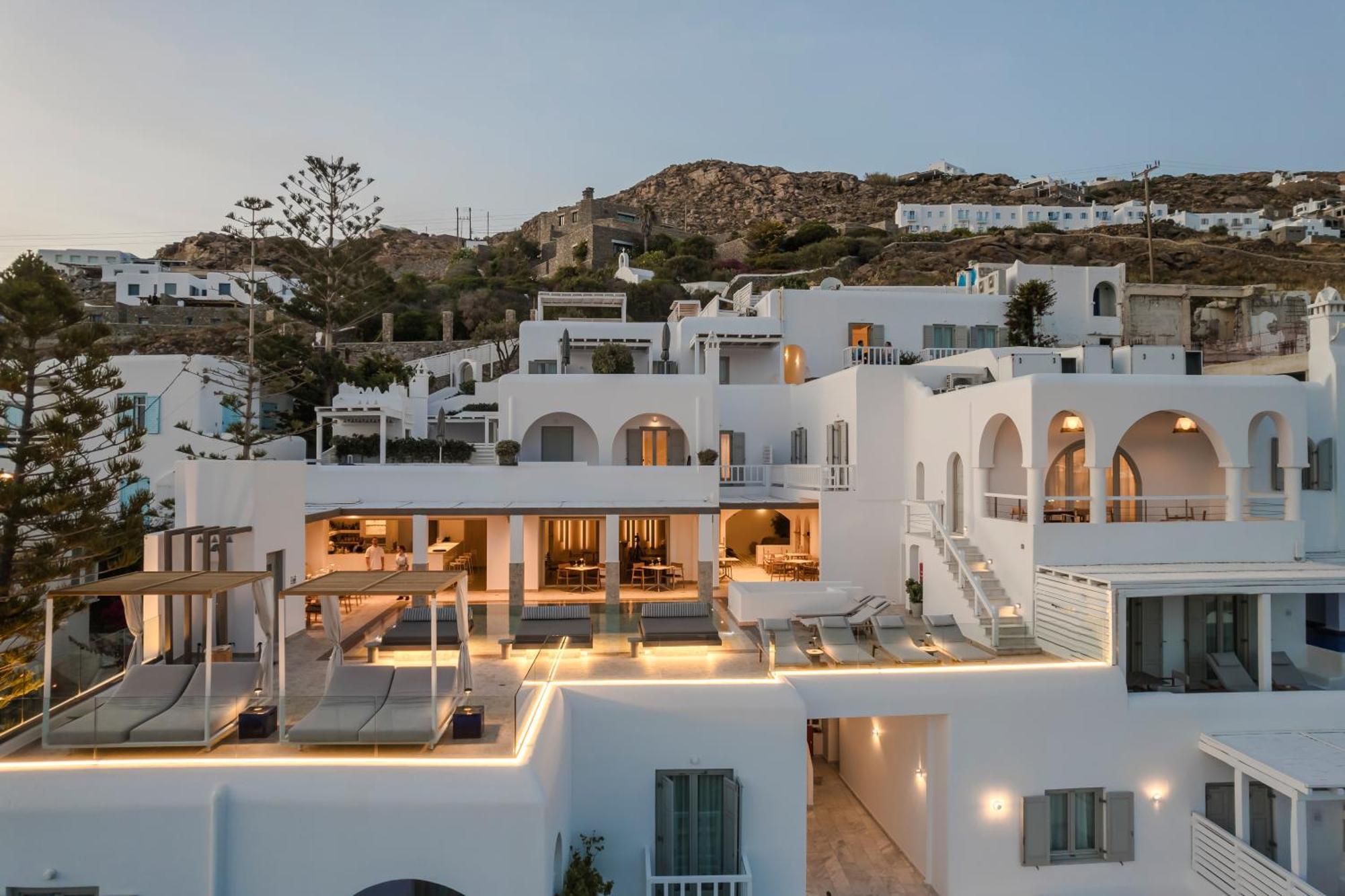 Grace Mykonos Hotell Agios Stefanos  Exteriör bild
