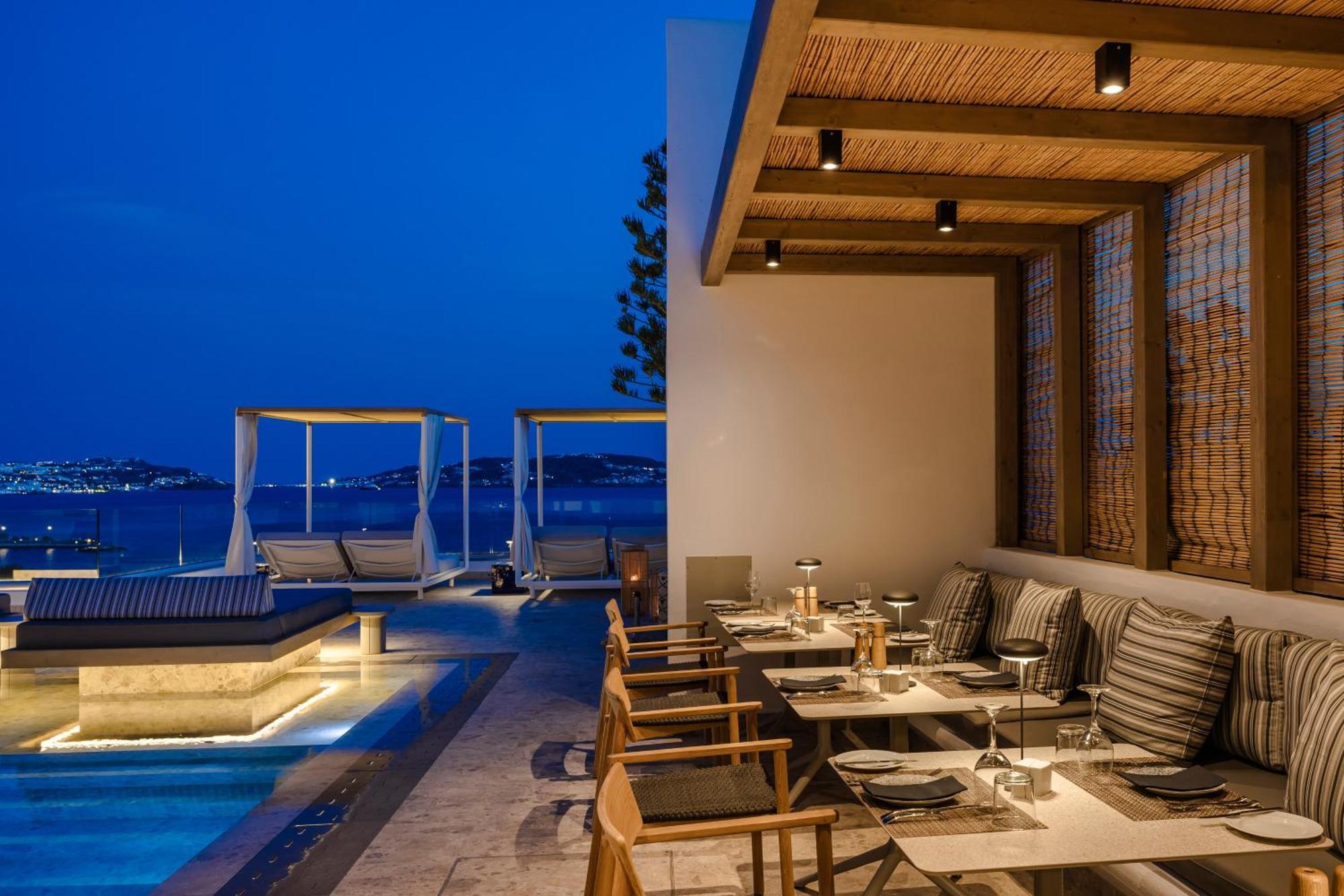 Grace Mykonos Hotell Agios Stefanos  Exteriör bild