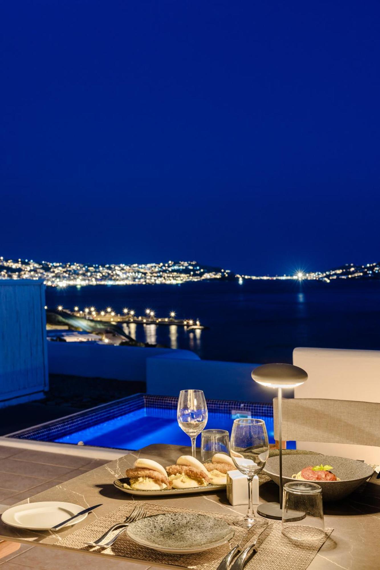 Grace Mykonos Hotell Agios Stefanos  Exteriör bild
