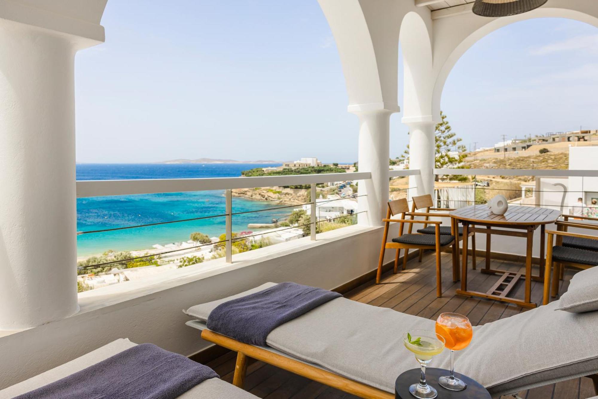 Grace Mykonos Hotell Agios Stefanos  Exteriör bild